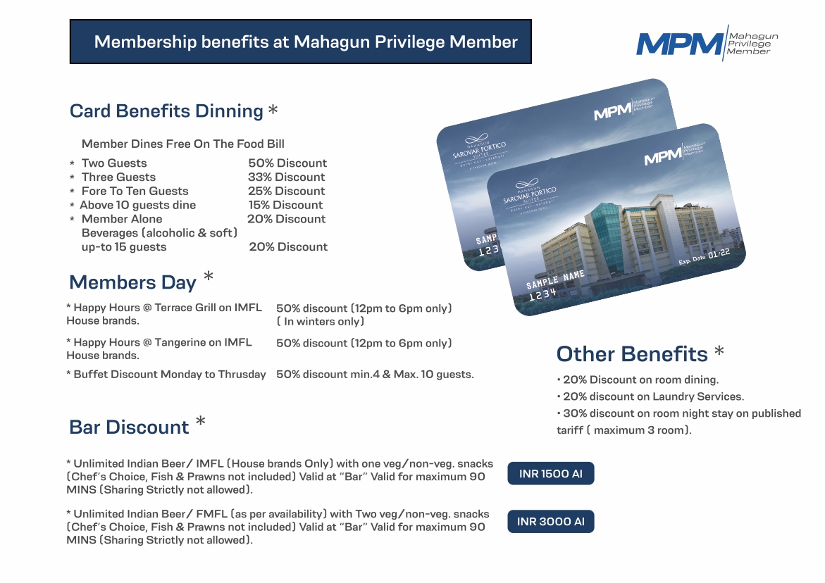 Mahagun Sarovar Portico Suites